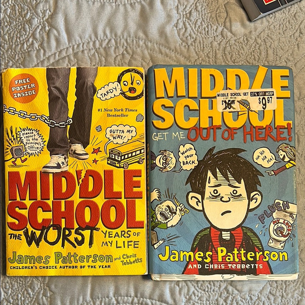 Middle School Book Set by - James Patterson